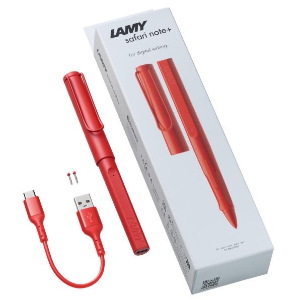 Lamy Safari Note+ Red Digital Writing - Ballpoint | Appelboom.com